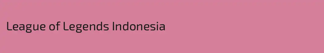 League of Legends Indonesia